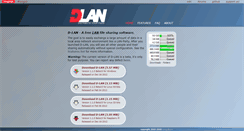 Desktop Screenshot of d-lan.net